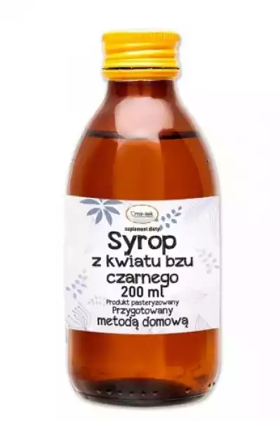 Syrop Z Kwiatu Czarnego Bzu Bio 200 Ml - Mir-Lek