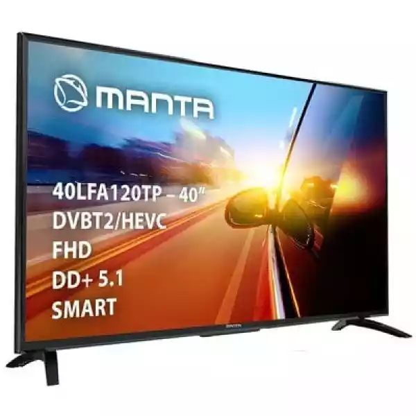 Telewizor Manta 40Lfa120Tp 40 Led Android Tv Dvb-T2/hevc/h.265