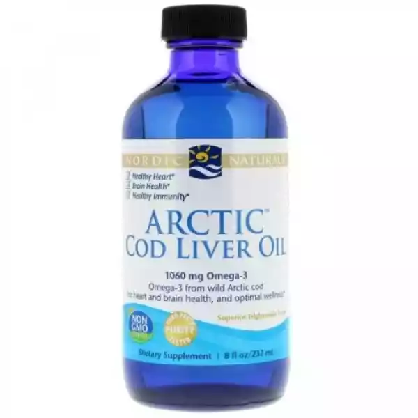 Arctic Cod Liver Oil 237 Ml Nordic Naturals