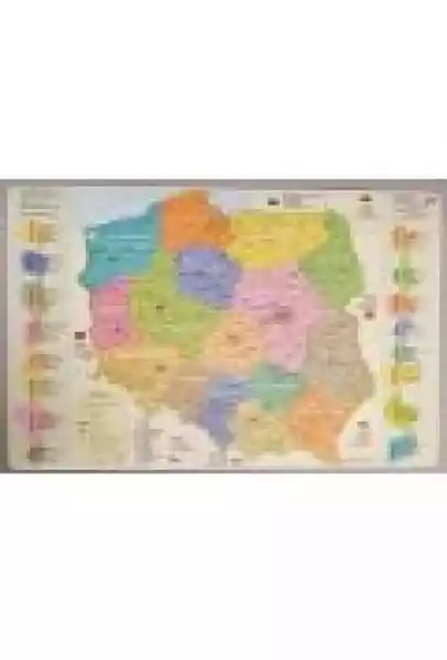 Podkładka Mapa Administracyjna Polski