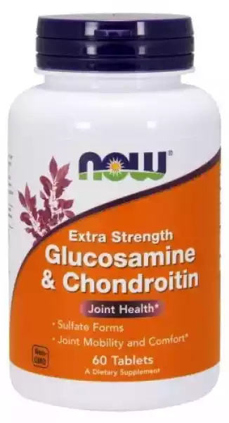 Glukozamina I Chondroityna 60 Tabletek Now Foods