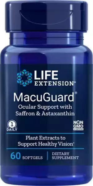 Macuguard Ocular Support With Saffron & Astaxanthin 60 Kapsułek 