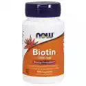 Biotyna Biotin 1000 Mcg 100 Kapsułek Now Foods