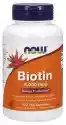 Biotyna Biotin 5000 Mcg 120 Kapsułek Now Foods