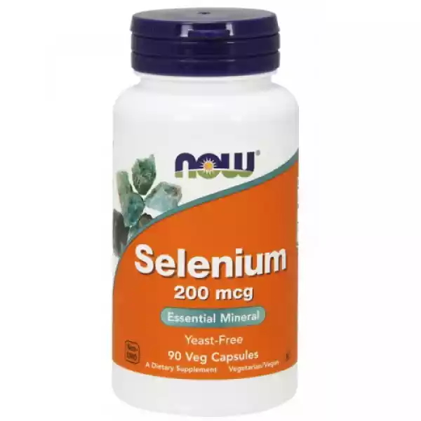 Selenium - Selen 200 Mcg 90 Kapsułek Now Foods