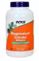 Magnesium Citrate Cytrynian Magnezu 180 Kapsułek Now Foods