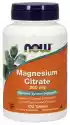 Magnesium Citrate Cytrynian Magnezu 200 Mg 100 Tabletek Now Food