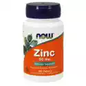 Zinc Cynk 50 Mg Glukonian Cynku 100 Tabletek Now Foods
