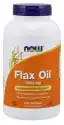 Flax Oil 1000 Mg Olej Lniany 250 Kapsułek Now Foods