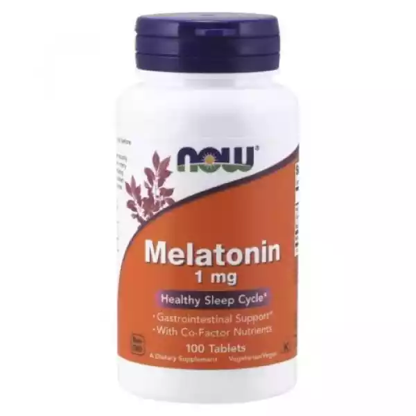 Melatonina 1 Mg I Niacyna I Magnez I Witamina B6 100 Tabletek No