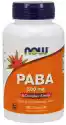 Paba Kwas Paraaminobenzoesowy 500 Mg 100 Kapsułek Now Foods