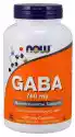 Gaba Kwas Gamma Aminomasłowy 750 Mg 200 Kapsułek Now Foods