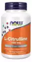 Lcitrulline Lcytrulina 750 Mg 90 Kapsułek Now Foods