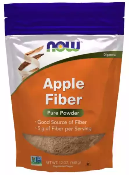 Błonnik Jabłkowy Apple Fiber 340 G Now Foods