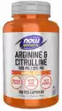 Arginina I Cytrulina L-Arginine + L-Citrulline 120 Kapsułek Now 