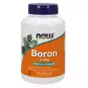 Boron Bor 3 Mg 250 Kapsułek Now Foods