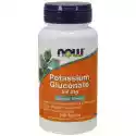 Potassium Gluconate Glukonian Potasu 100 Tabletek Now Foods