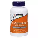 Lcitrulline Lcytrulina 113 G Now Foods