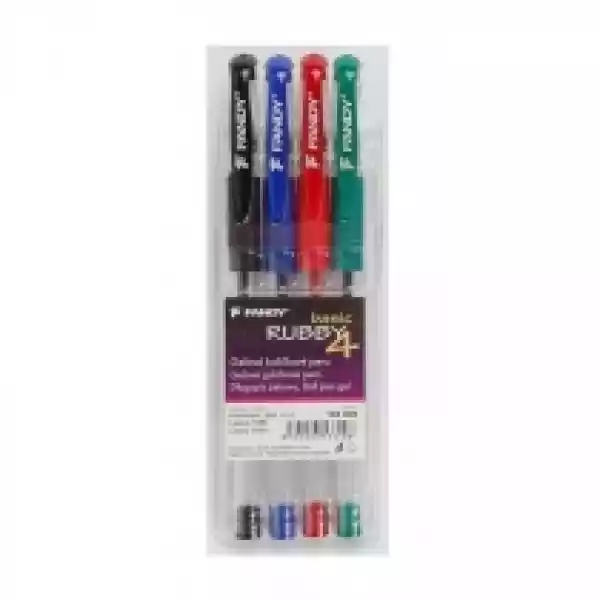 Fandy Długopis Żelowy Rubby Basic 4 Kolory