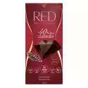 Czekolada Extra Gorzka 60% Kakao 40% Mniej Kalorii Red Delight, 