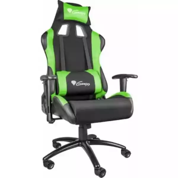 Fotel Genesis Nitro 550 Czarno-Zielony