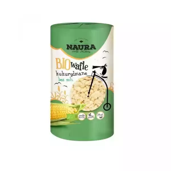 Wafle Kukurydziane Bez Soli Bio 100 G