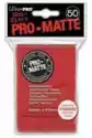 Ultra Pro Deck Protector. Pro-Matte Non-Glare Red