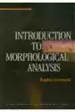 Introduction To Morphological Analysis