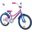 Rower Dziecięcy Indiana Roxy Kid 20 Dla Dziewczynki Różowy