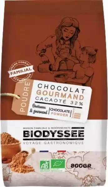 Czekolada Instant 32% Kakao 800G Eko Biodyssee