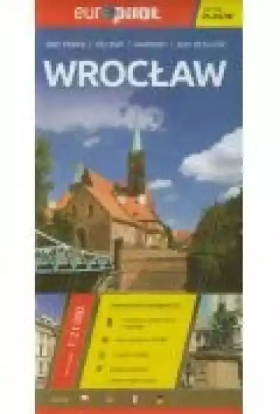 Wrocław Plan Miasta 1:21 000 Europilot/plastik