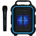 Power Audio Novox Mobilite Czarno-Niebieski