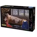  Puzzle 1000 El. Śpiące Piękności, Collier, D-Toys