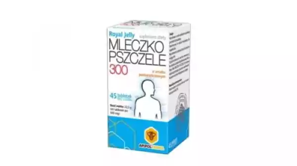 Apipolfarma Mleczko Pszczele 300 45 T.