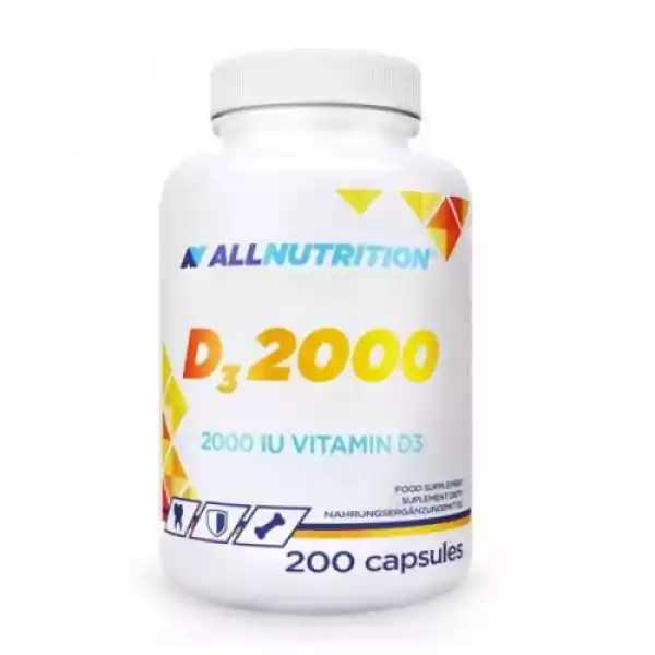 Allnutrition Witamina D3 2000 200 K Odporność