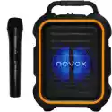 Power Audio Novox Mobilite Czarno-Pomarańczowy