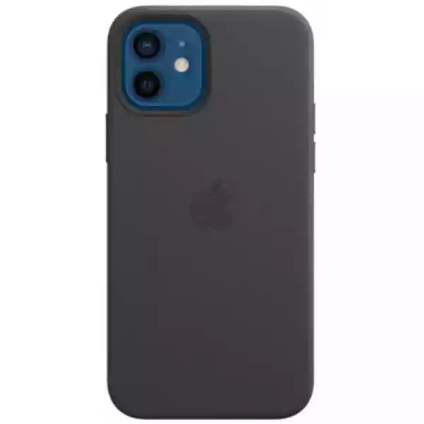 Etui Apple Leather Case Magsafe Do Iphone 12/12 Pro Czarny