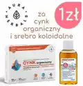 Aura Herbals Cynk Organiczny + Żel Argentum 200 Aura Herbals