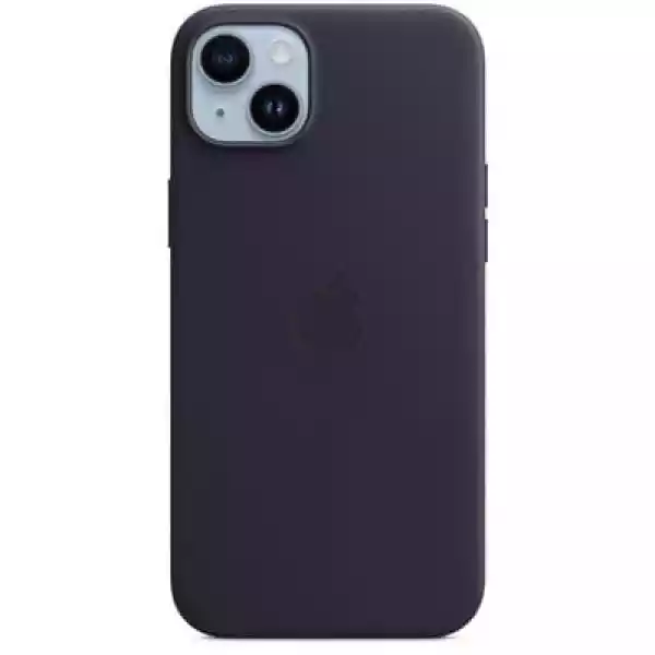 Etui Apple Leather Case Magsafe Do Iphone 14 Plus Atramentowy