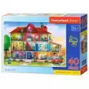  Puzzle Maxi 40 El. House Life Castorland