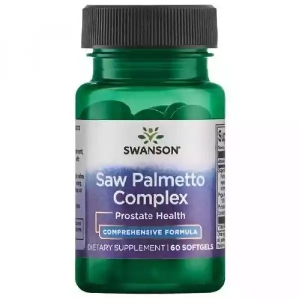 Saw Palmetto Complex 60 Kaps. Swanson