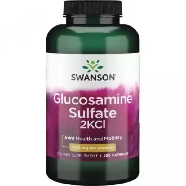 Glukozamina 500 Mg 250 Kaps. Swanson