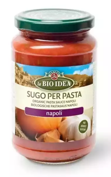 Sos Pomidorowy Z Cebulą Napoli Bez Dodatku Cukrów Bio 340 G - La
