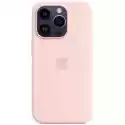 Etui Apple Silicone Case Magsafe Do Iphone 14 Pro Kredowy Róż