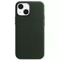 Etui Apple Leather Case Magsafe Do Iphone 13 Mini Zielona Sekwoj
