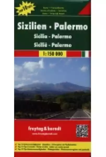 Mapa Samochodowa - Sycylia, Palermo 1:150 000