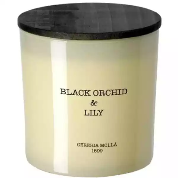 Świeca Zapachowa Cereria Molla Black Orchid & Lily 600 G