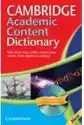 Camb Academic Content Dictionary Pb/cd Rom