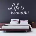 Naklejka 03X 21 Life Is Beautiful 1742