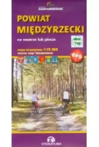 Mapa Turystyczna - Powiat Międzyrzecki 1:75 000